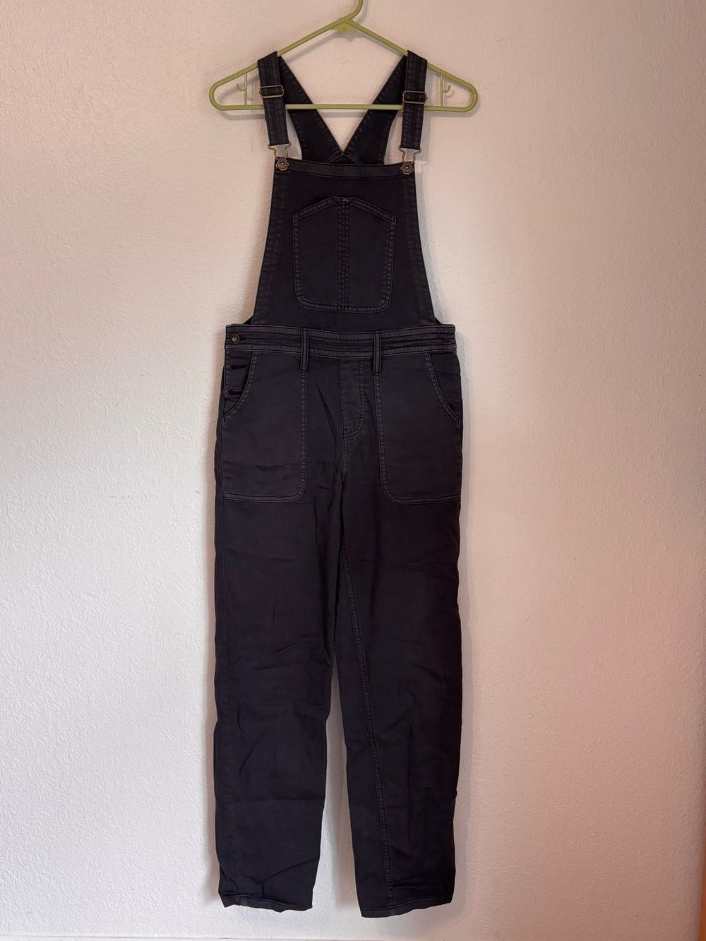Prana Black Sancho Overalls Size XS